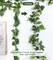 Artificial Vines Ivy Garland 3Pcs 6.3Ft Fake Green Leaves Ivy Garland Faux Hanging Plants Greenery Decor Artificial Vines for Home Outdoor Indoor Home Wall Garden Table Wedding Room Decor